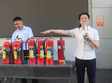 嚴抓消防演練  鑄牢安全心智； 排查安全隱患  構筑平安防線(xiàn)